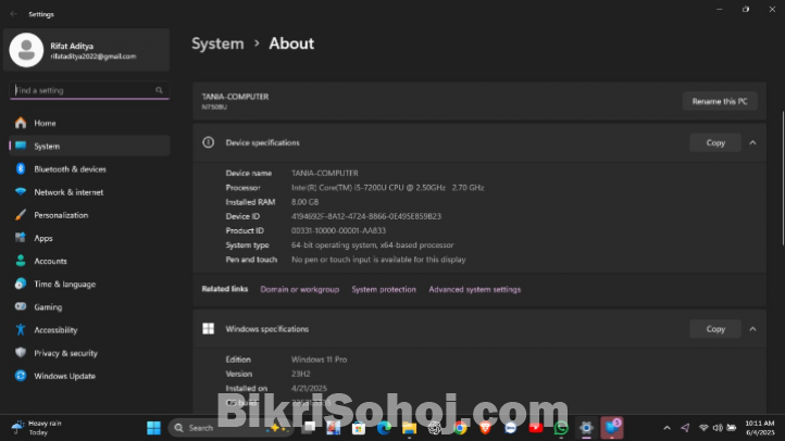 Walton Passion (8GB Ram 128GB SSD  500GB HDD i5 Gen 7)